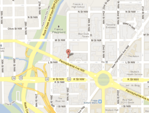 Map of TJ's Location